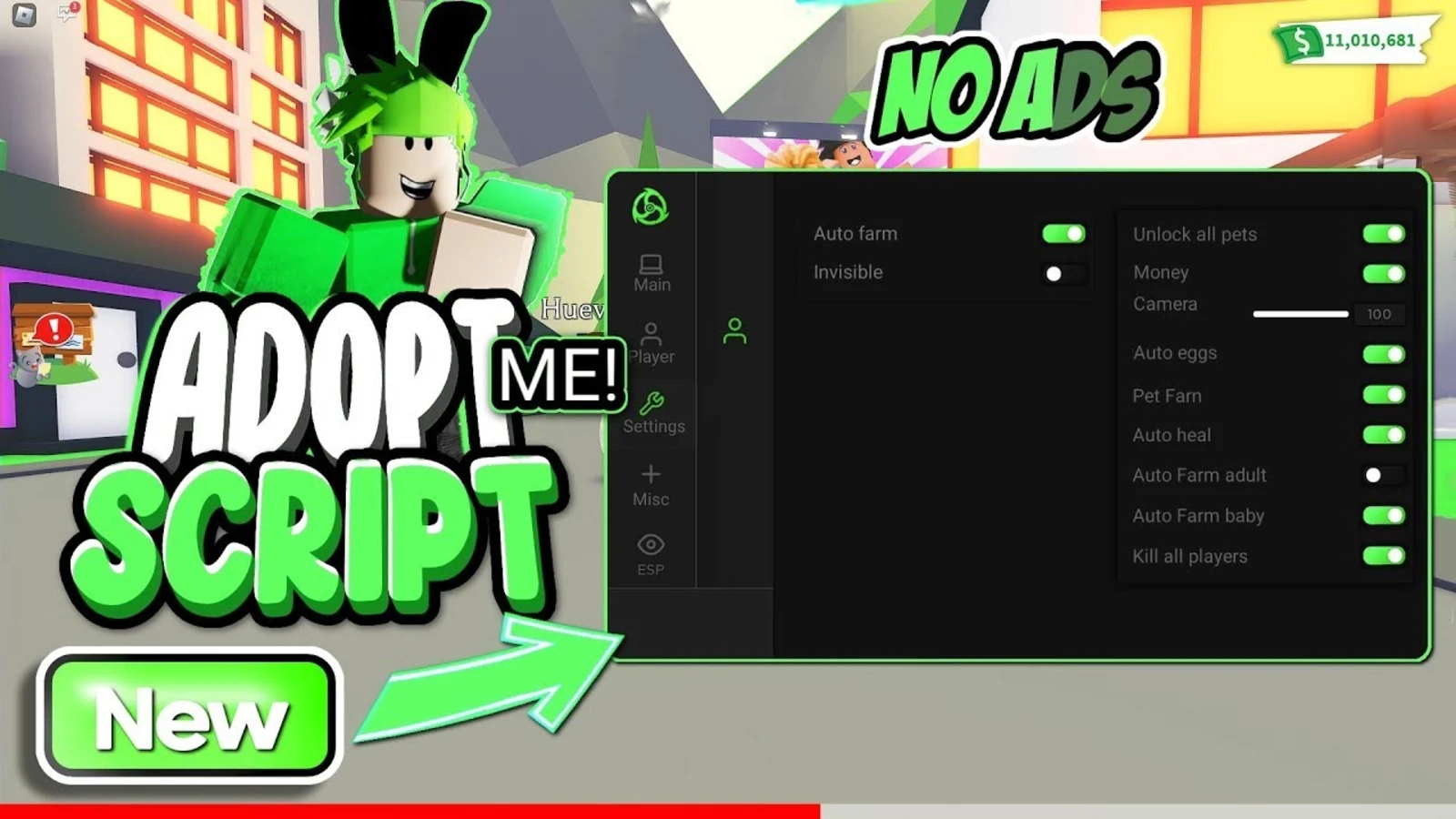 Скрипт для Adopt Me