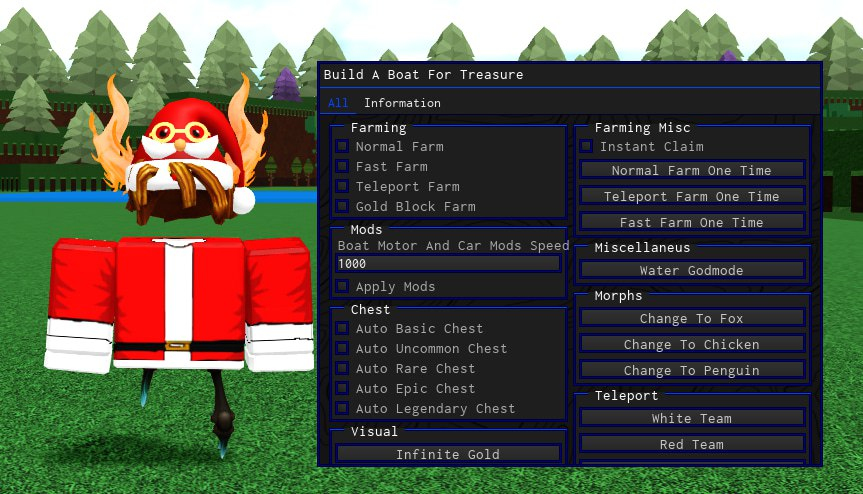 Скрипт для Build a Boat