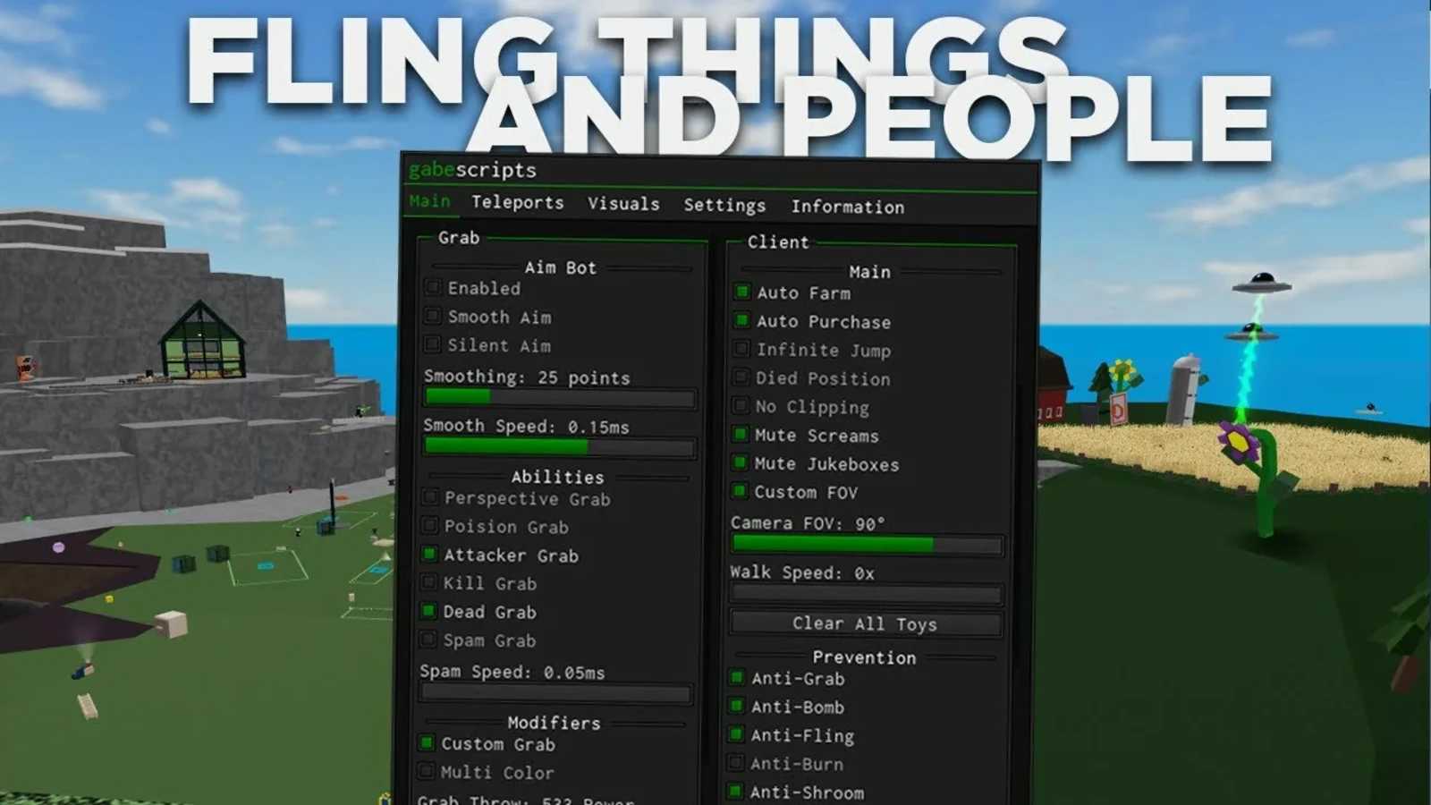 Super Throw Fling Things