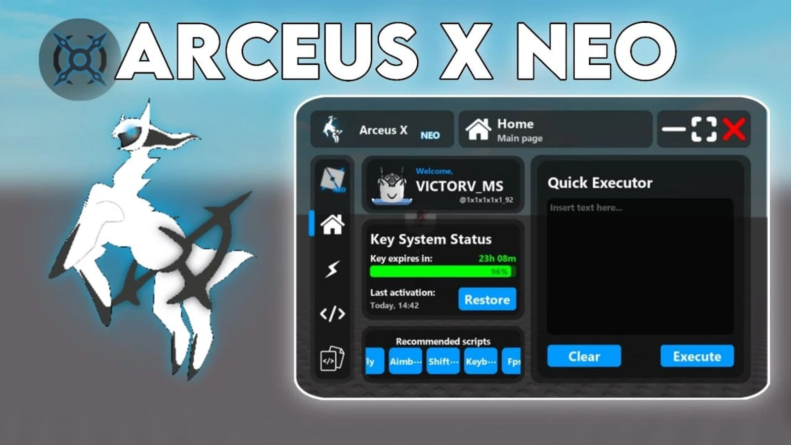 Arceus X Neo Injector